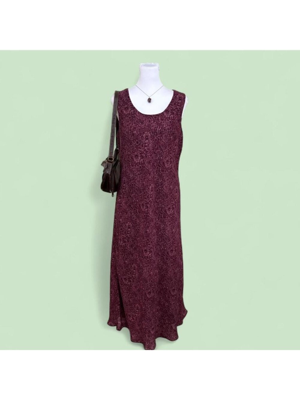 90s floral whimsygoth dress